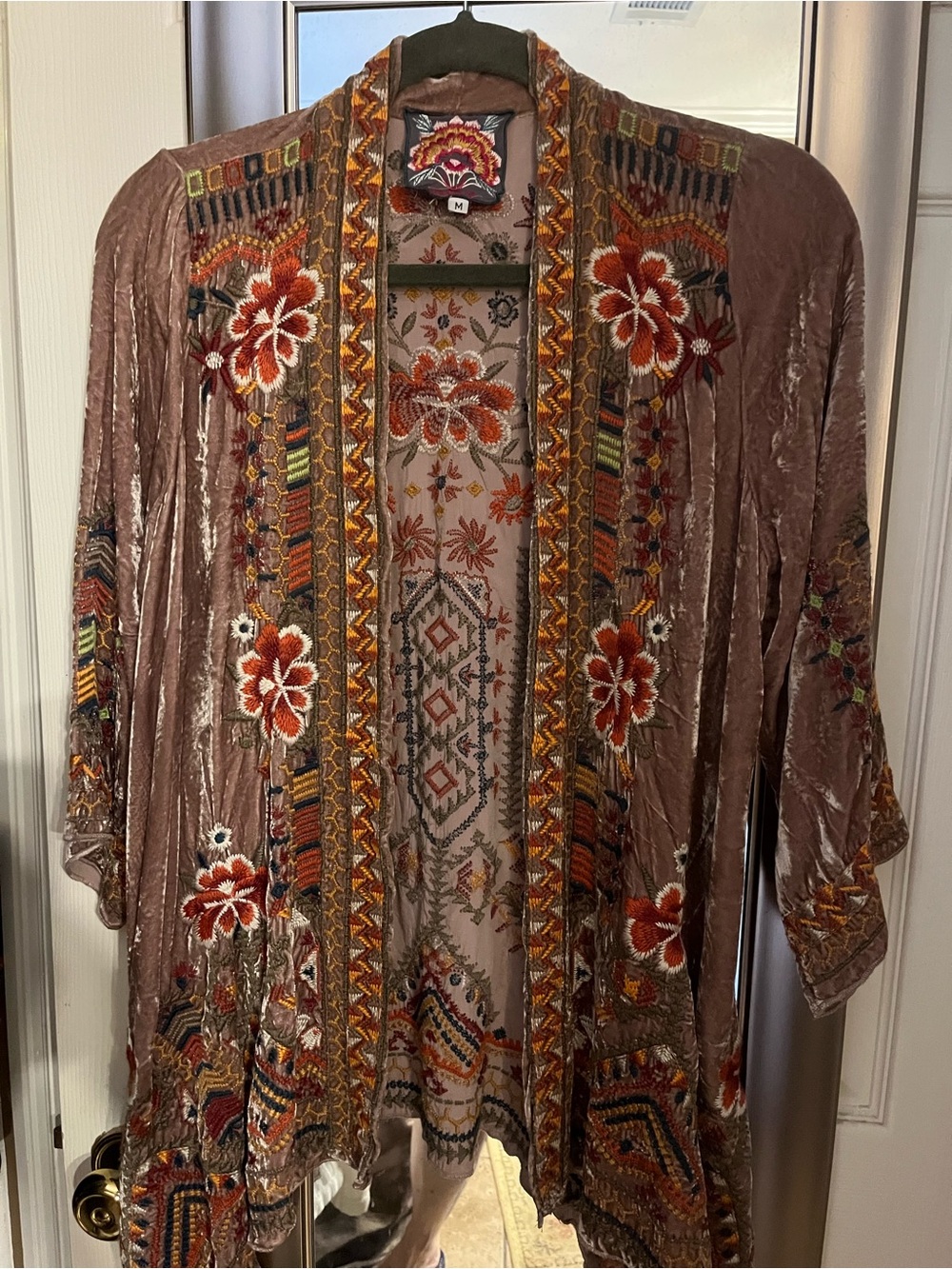Johnny Was Waleska Draped Cardigan